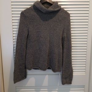 Express womens grey longsleeve sweater